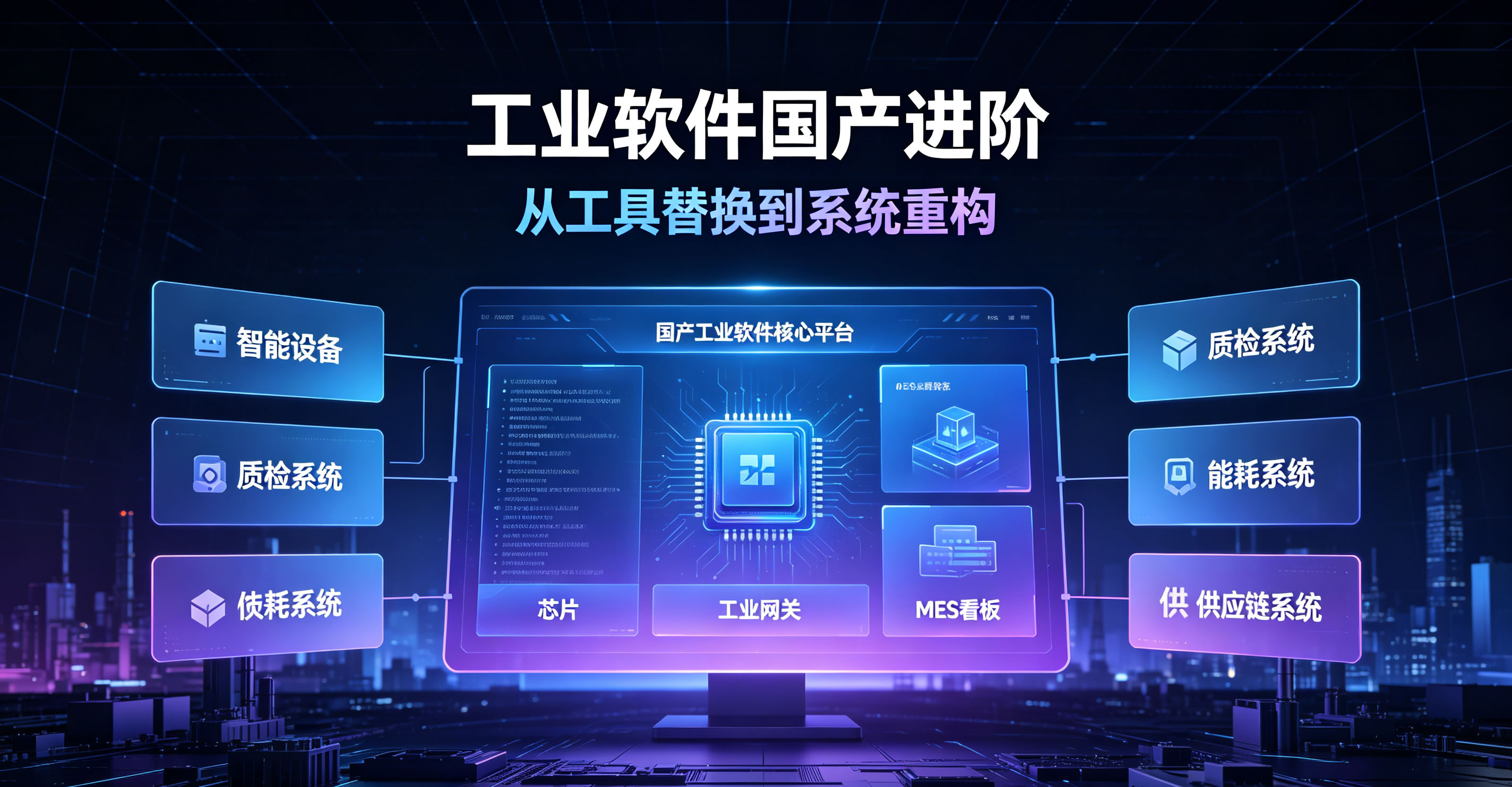 工业软件国产进阶：从工具替换到系统重构
